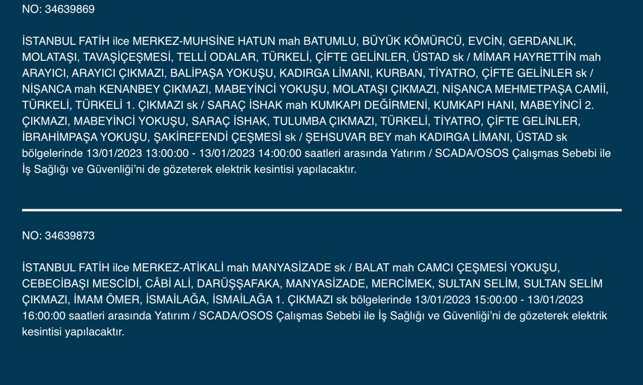 İstanbul’un 20 ilçesine uyarı! (13 Ocak) - Sayfa 18