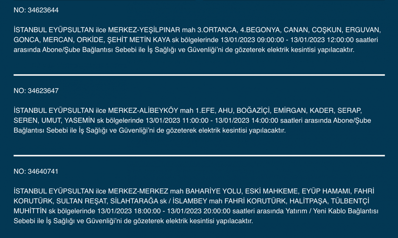 İstanbul’un 20 ilçesine uyarı! (13 Ocak) - Sayfa 16