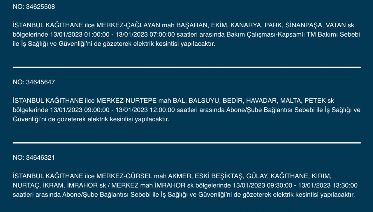 İstanbul’un 20 ilçesine uyarı! (13 Ocak) - Sayfa 21