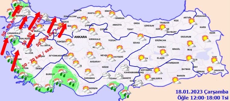 Bu illerde yaşayanlar dikkat! Meteorolojiden 19 kente fırtına uyarısı - Sayfa 3