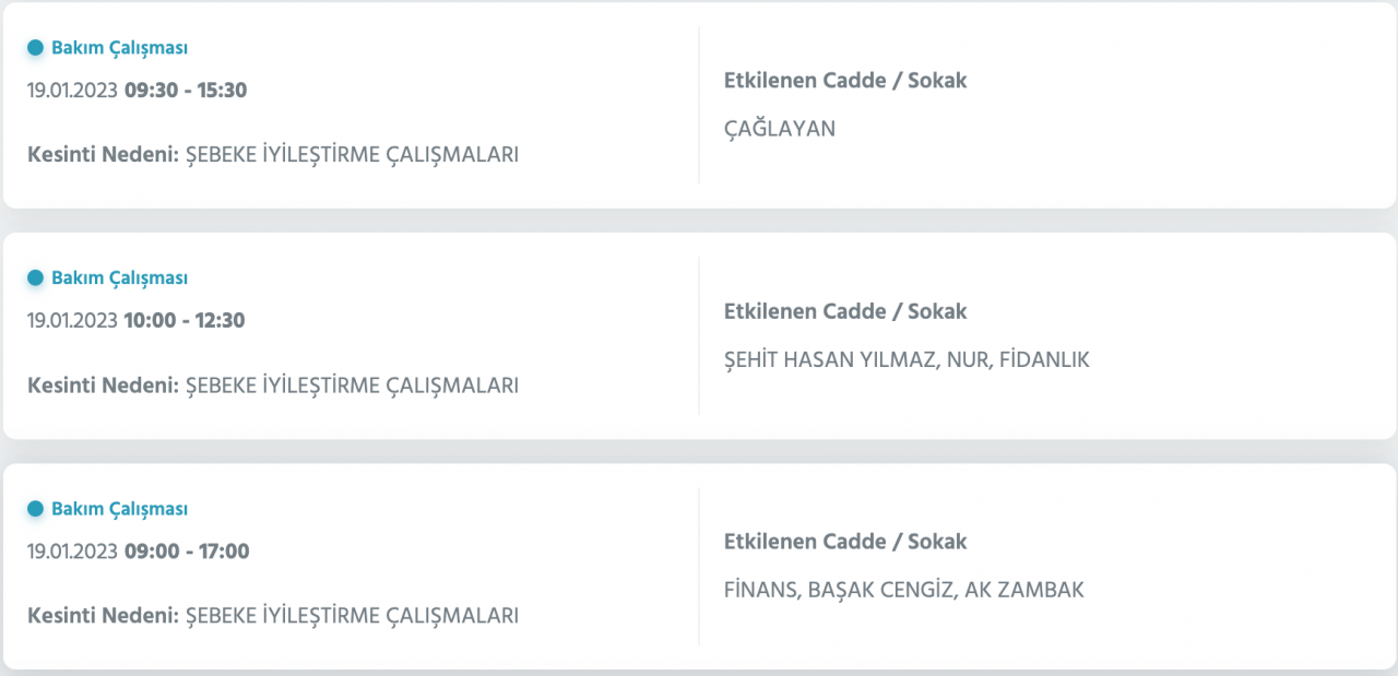 İstanbul'un bu ilçelerinde elektrikler kesilecek (19 Ocak) - Sayfa 31
