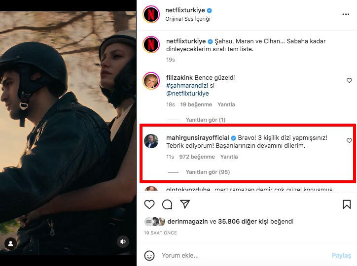 Mahir Günşiray'dan Netflix’in Şahmaran paylaşımına tepki - Sayfa 6