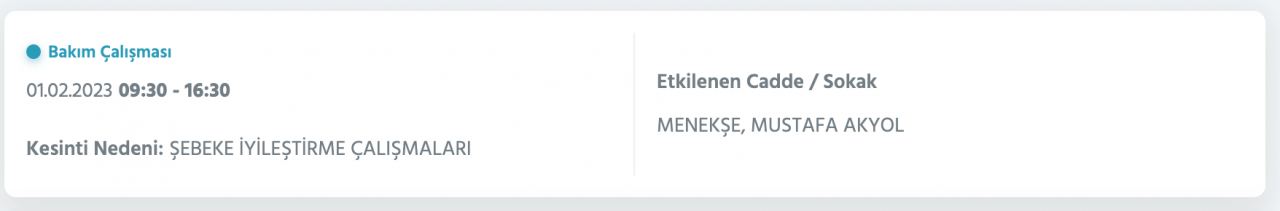 İstanbul’da geniş çaplı elektrik kesintisi! (1 Şubat) - Sayfa 25