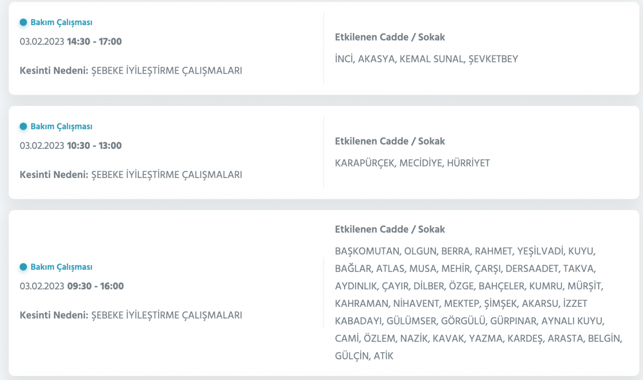 İstanbul'a uyarı! Yüzlerce adreste kesinti - Sayfa 35