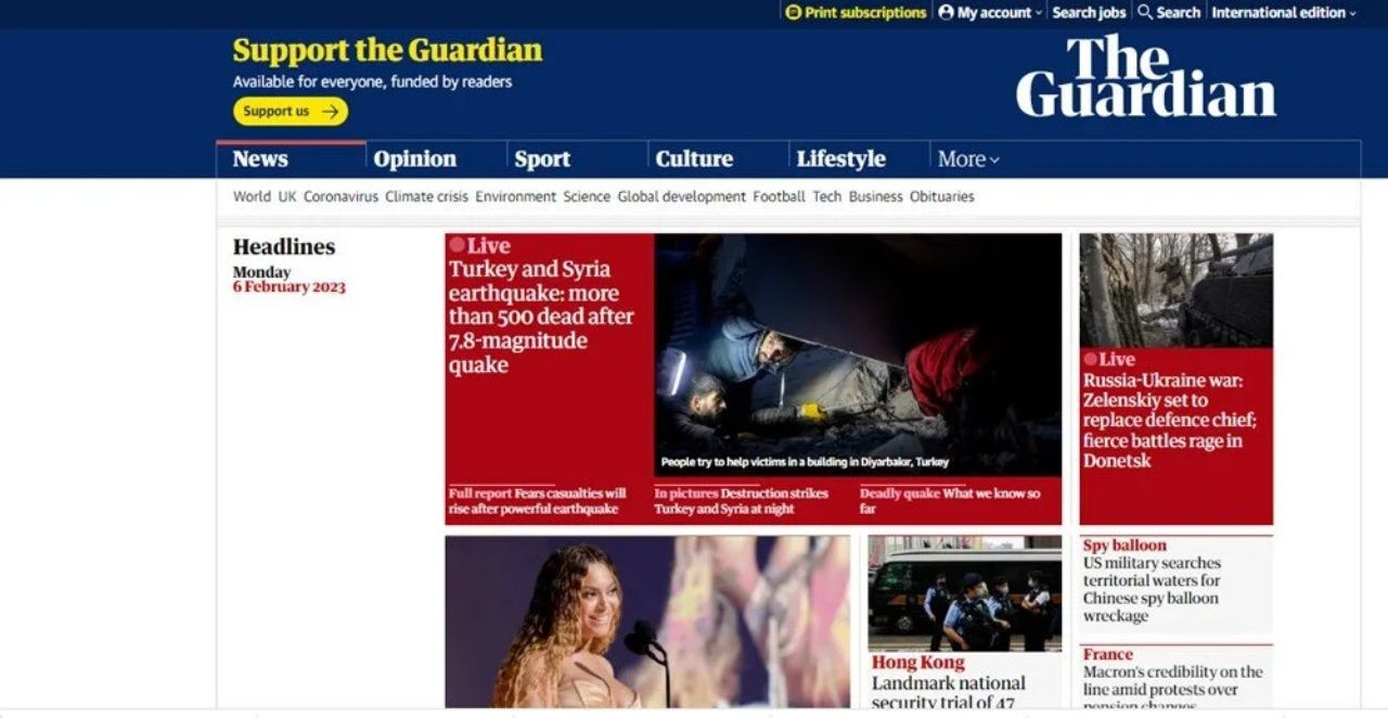 Türkiye'de 10 ilimizi vuran deprem dünya basınının manşetlerinde - Sayfa 6