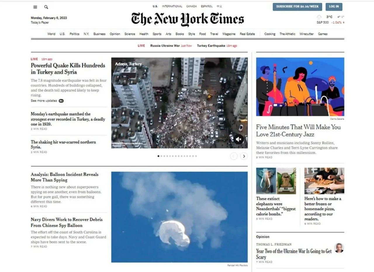 Türkiye'de 10 ilimizi vuran deprem dünya basınının manşetlerinde - Sayfa 9