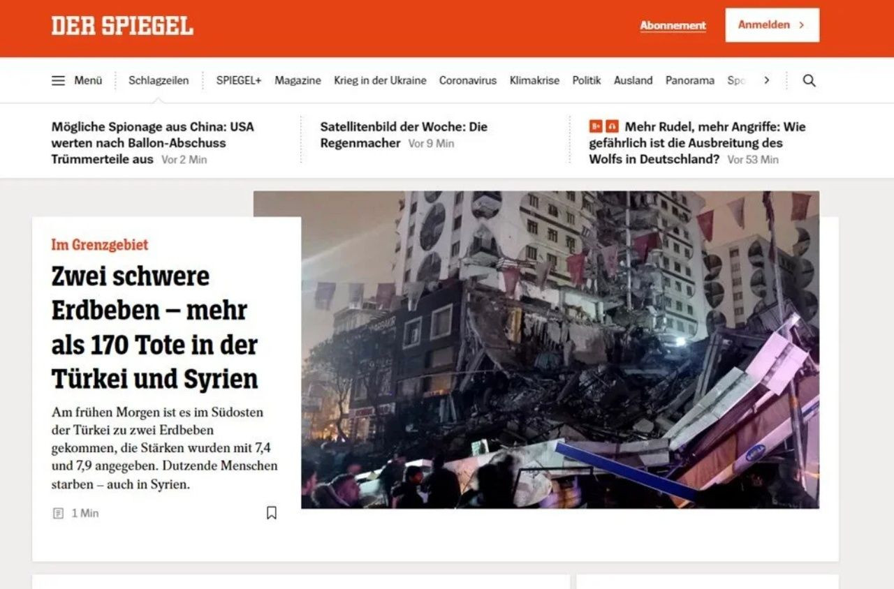 Türkiye'de 10 ilimizi vuran deprem dünya basınının manşetlerinde - Sayfa 13