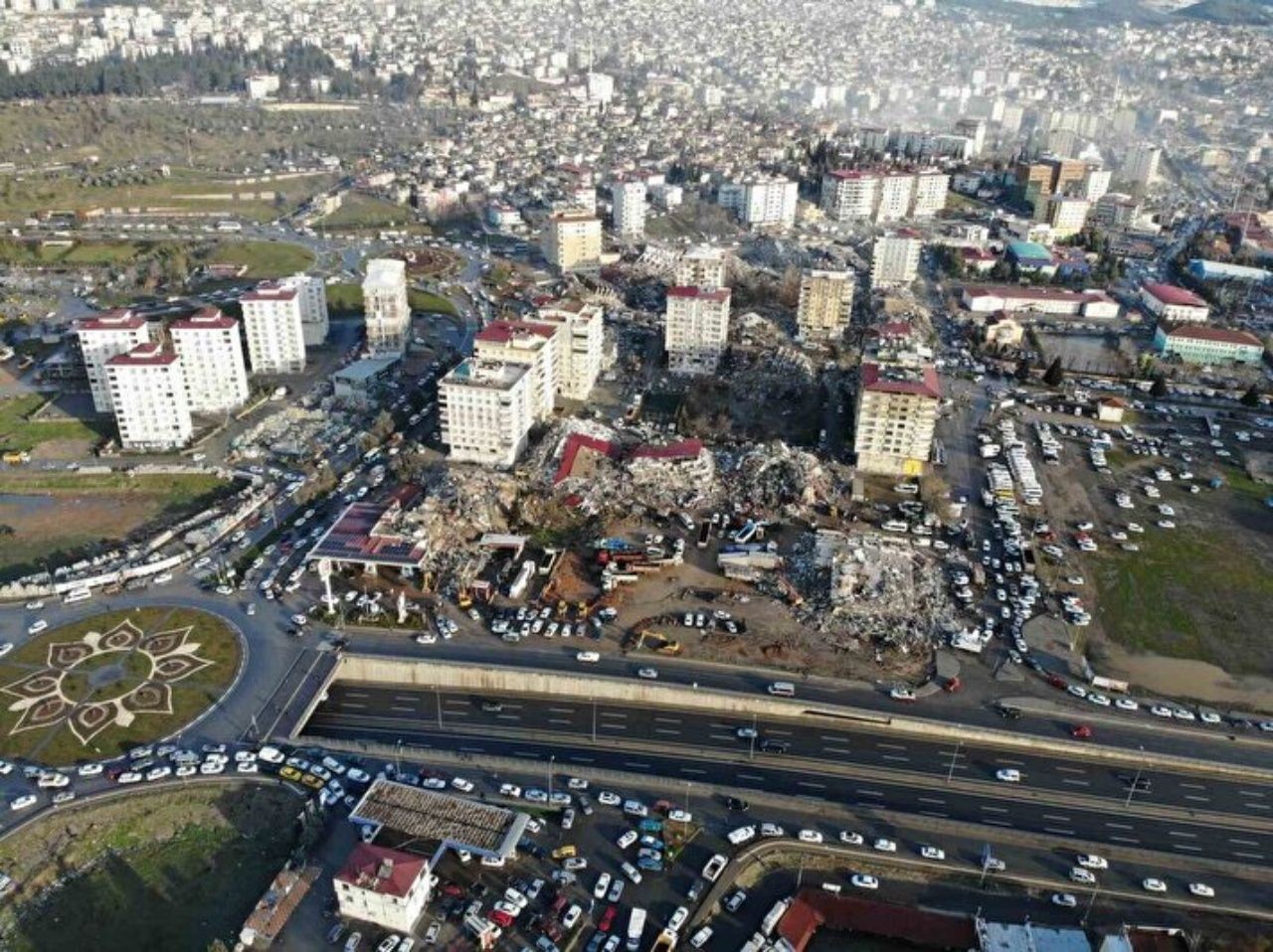 Deprem alanları havadan görüntülendi! Büyük yıkım gözler önüne serildi - Sayfa 1