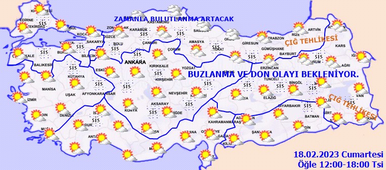 Meteoroloji 'Çığ tehlikesi var' diyerek uyardı! İşte 18 Şubat hava durumu tahminleri - Sayfa 3