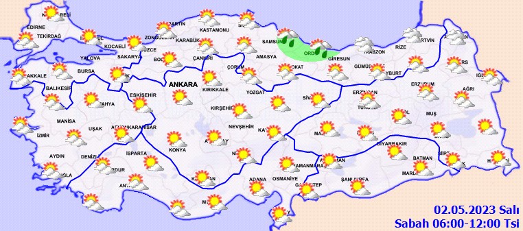 Meteorolojiden birçok ile sağanak uyarısı! İşte 2 Mayıs hava durumu tahminleri - Sayfa 2