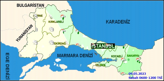 Meteorolojiden İstanbullulara sağanak uyarısı! İşte 9 Mayıs 2023 hava durumu tahminleri - Sayfa 2