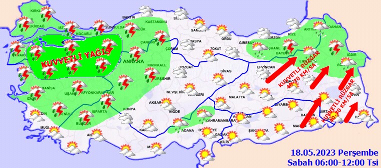 O iller için alarm verildi! Meteorolojiden 20 kente kuvvetli yağış uyarısı - Sayfa 2