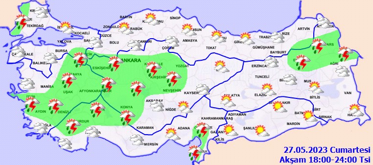 Meteorolojiden birçok kent için kuvvetli yağış uyarısı! - Sayfa 4