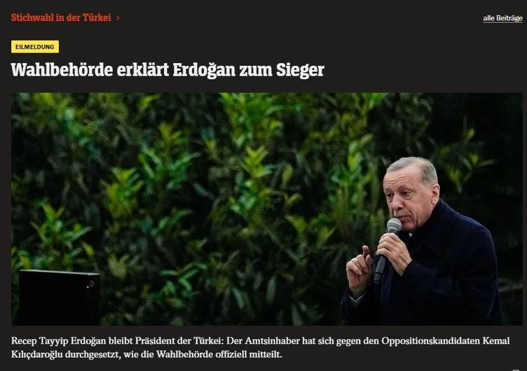 Türkiye'nin seçimi dünyanın gündeminde! Sonuçları böyle gördüler... - Sayfa 19