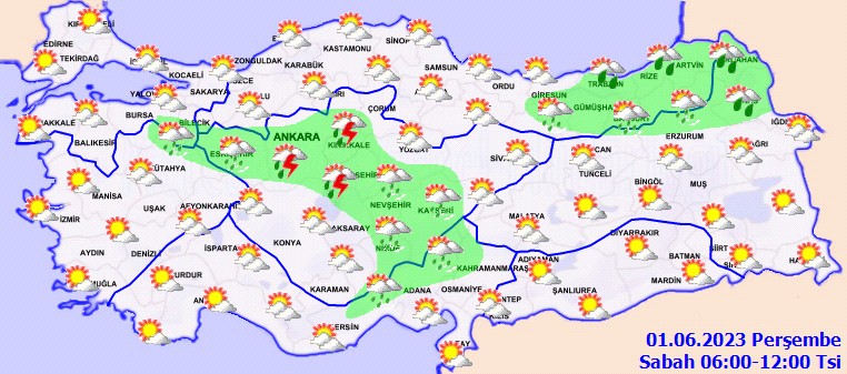 Meteorolojiden 14 kent için kuvvetli yağış uyarısı! İşte 1 Haziran 2023 hava durumu tahminleri - Sayfa 2