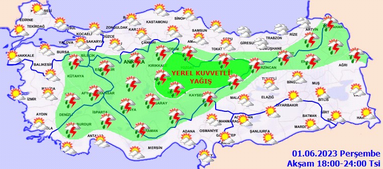 Meteorolojiden 14 kent için kuvvetli yağış uyarısı! İşte 1 Haziran 2023 hava durumu tahminleri - Sayfa 4