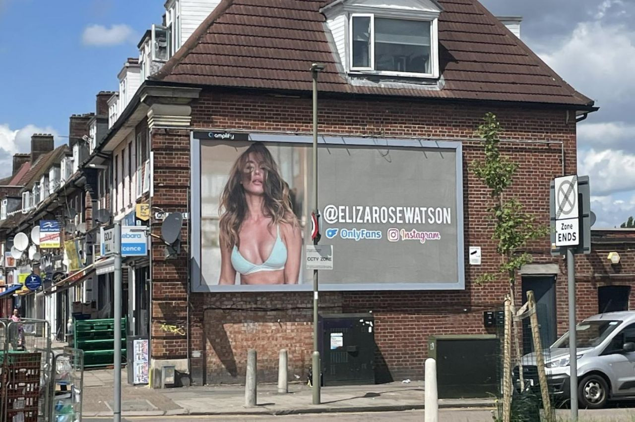 OnlyFans modeli billboardlara reklam verdi ortalık karıştı: Tepki yağıyor - Sayfa 5
