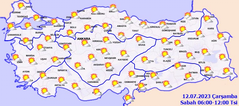 Meteorolojiden günlük güneşlik tablo! - Sayfa 2
