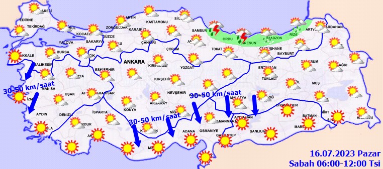 Yüksek sıcaklıkların ardından Meteorolojiden serinleten haber! Birçok kentte yağış bekleniyor - Sayfa 2