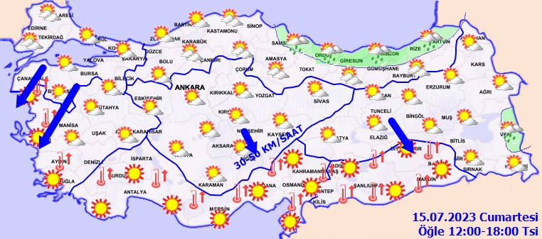 Aşırı sıcaklıklar devam edecek mi? Meteoroloji paylaştı: İşte yeni haftanın hava durumu... - Sayfa 3