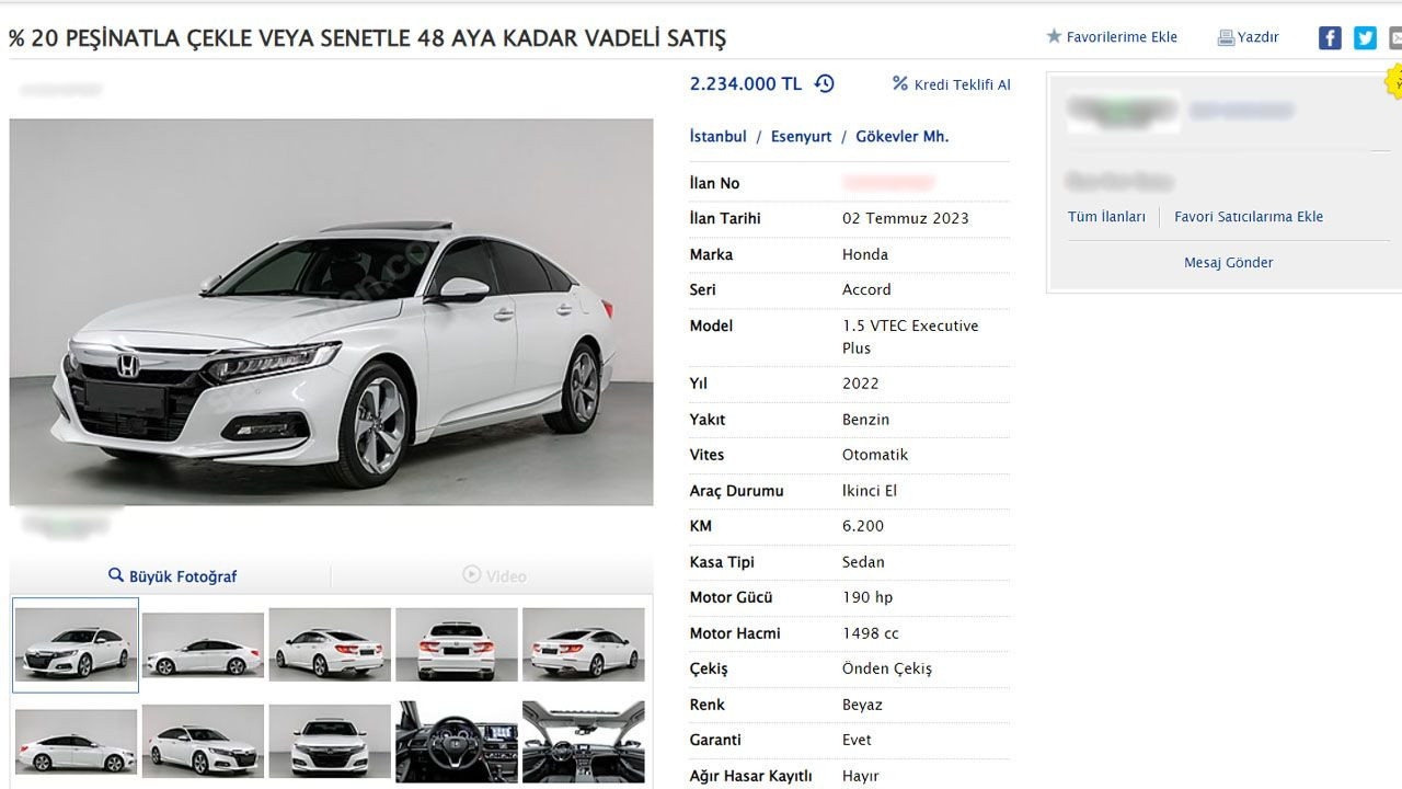 Yasağı umursamadılar: 2. el otomobiller hala sıfırdan yüksek fiyata ilana koyuluyor! - Sayfa 5
