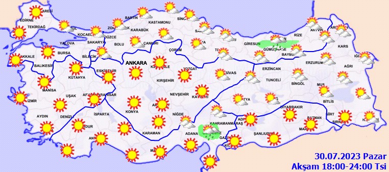 Meteorolojiden birçok kent için sağanak yağış ve fırtına uyarısı! - Sayfa 4