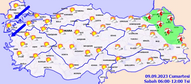 Meteoroloji'den sarı ve turuncu kodlu uyarı! Özellikle bu illerde yaşayanlar dikkat: Çok kuvvetli olacak... - Sayfa 3