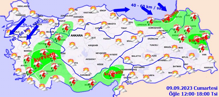 Meteoroloji'den sarı ve turuncu kodlu uyarı! Özellikle bu illerde yaşayanlar dikkat: Çok kuvvetli olacak... - Sayfa 4
