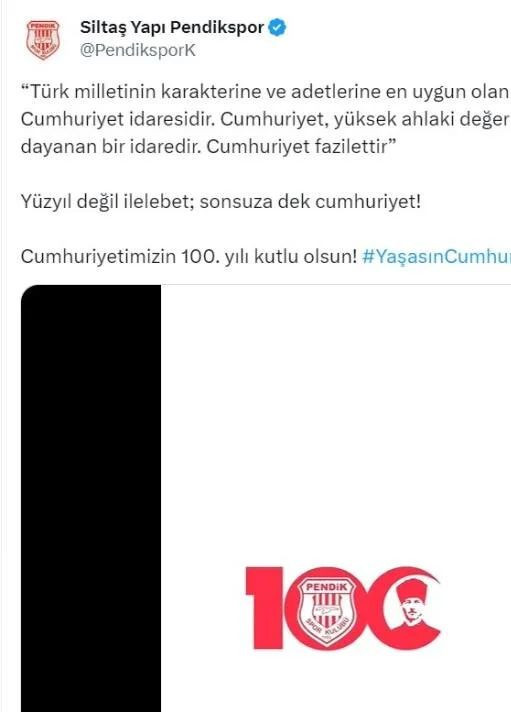 Spor dünyasından 29 Ekim Cumhuriyet Bayramı mesajları - Sayfa 16