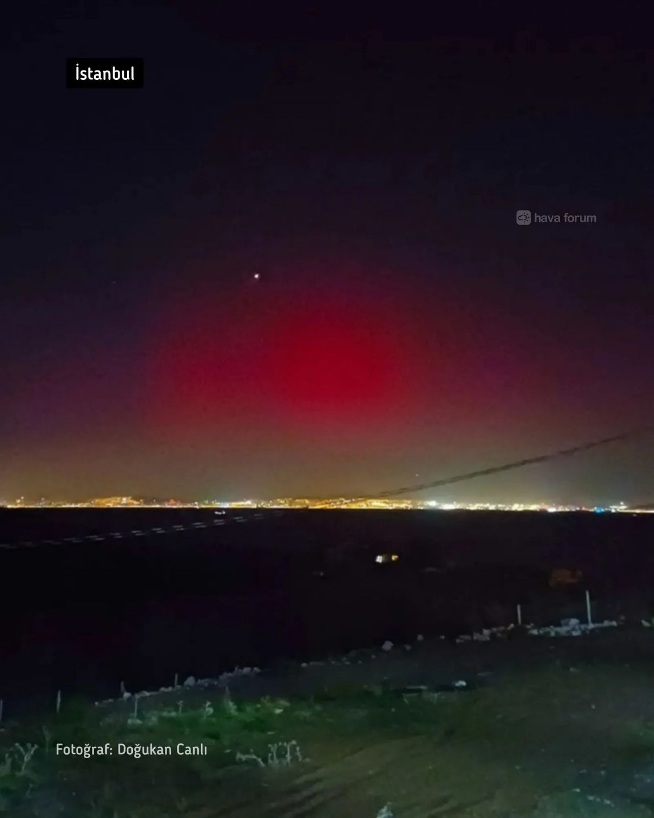 Türkiye'de gökyüzü kırmızıya büründü: Kuzey Işıkları ülkemizde birçok ilde görüldü - Sayfa 5