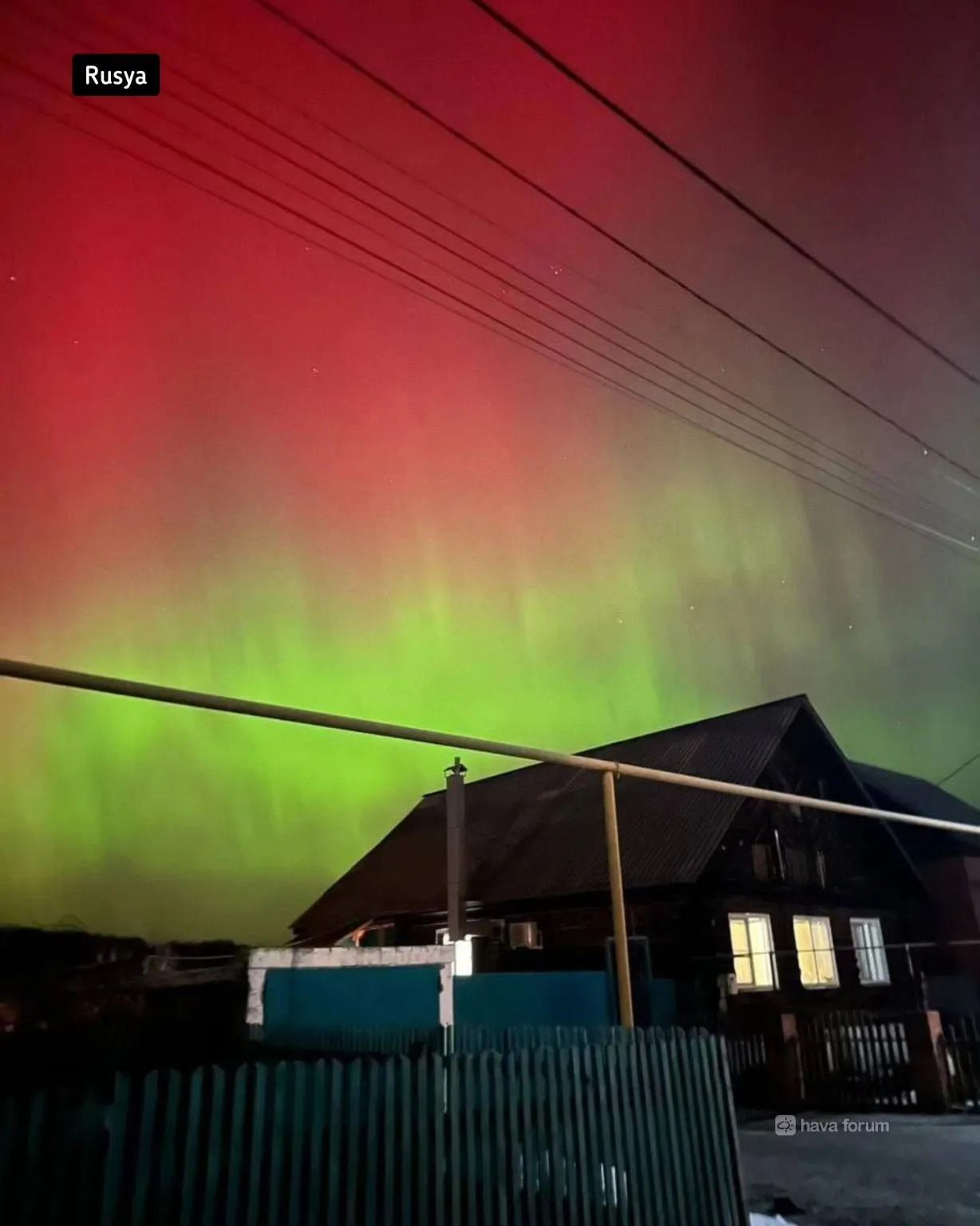 Türkiye'de gökyüzü kırmızıya büründü: Kuzey Işıkları ülkemizde birçok ilde görüldü - Sayfa 6