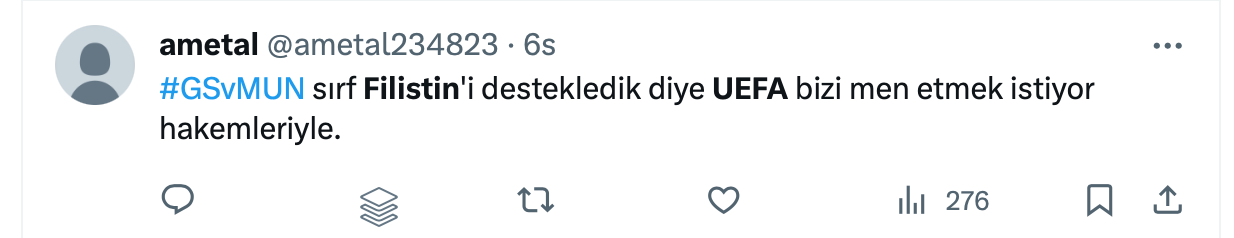 Sosyal medyayı kasıp kavuran şok iddia: “Galatasaray Filistin’e destek verdiği için UEFA operasyon yapıyor” Herkes bu olayı konuşuyor… - Sayfa 13