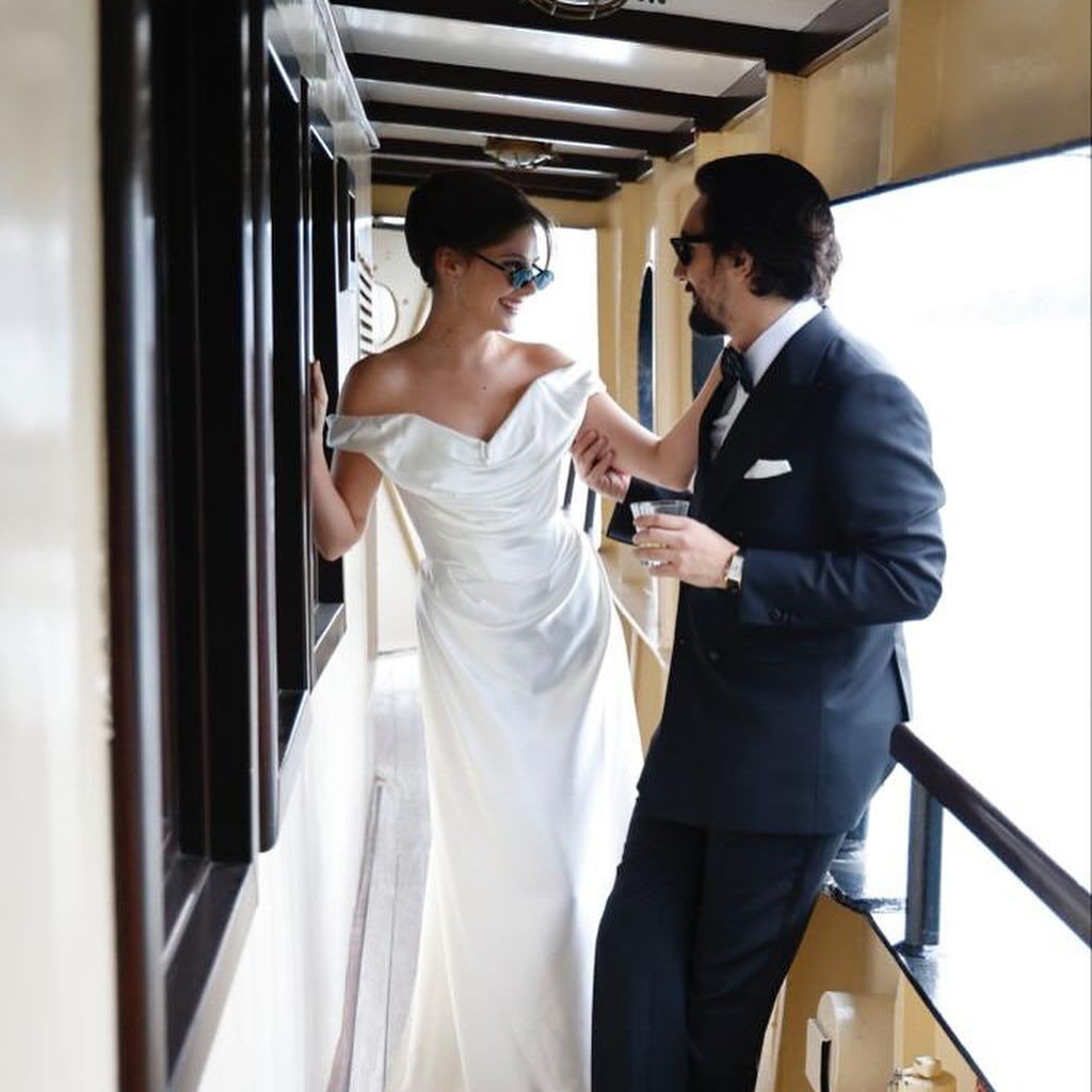 Umut Evirgen ile evlenen Alina Boz'dan yeni düğün pozları! - Sayfa 5