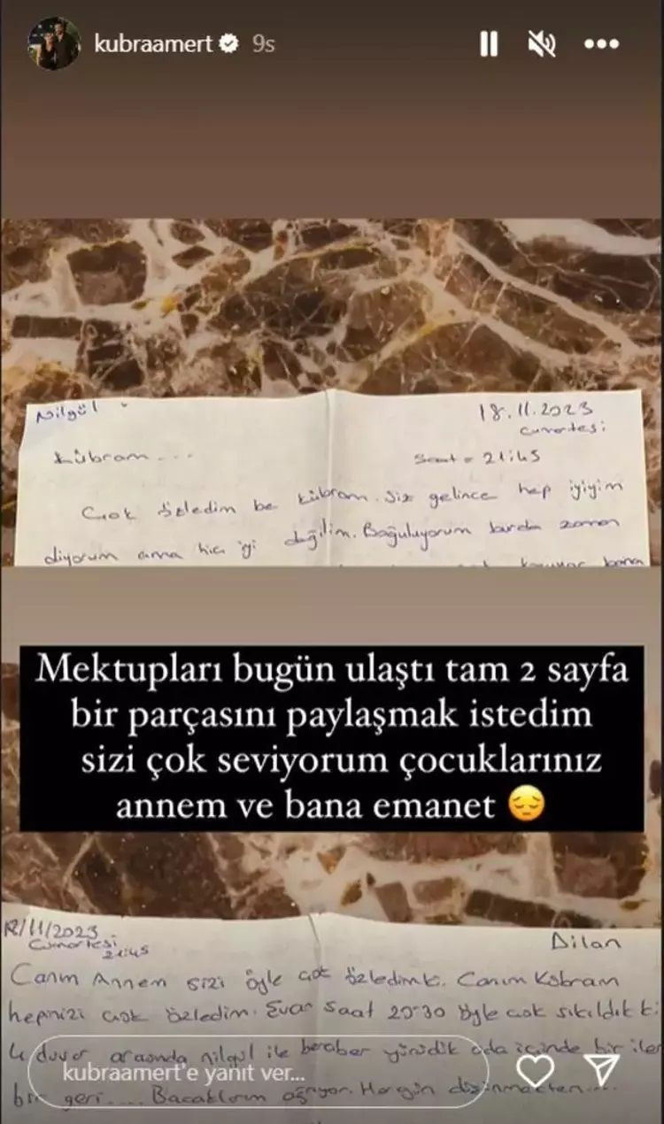 Dilan Polat'tan yeni bir mektup var! Engin Polat'ın kız kardeşi 'Tam iki sayfa' diyerek paylaştı - Sayfa 8