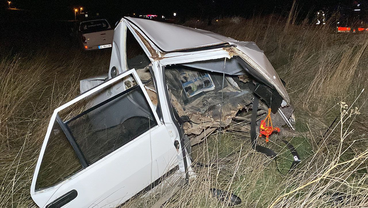 Arazi aracı ile çarpışan otomobil ikiye bölündü! Kazazede: "Çek çek sağlamız" - Sayfa 5