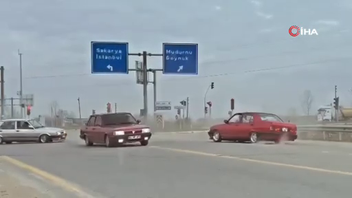 Kara yolunu kapatarak drift attılar! İşte o görüntüler... - Sayfa 9