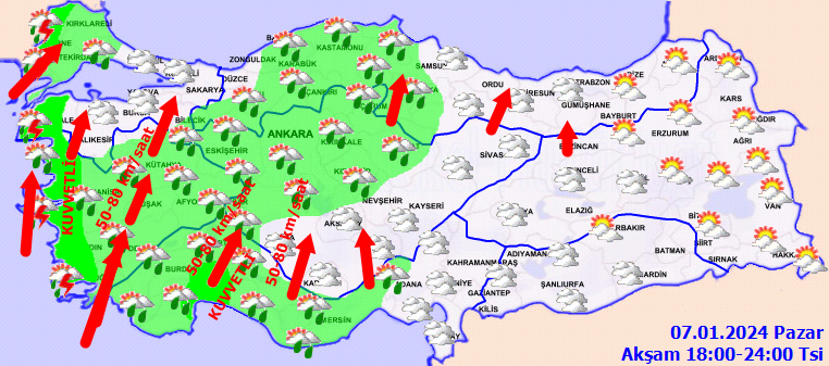 Pazar planı yapanlar dikkat: Meteoroloji'den sağanak yağış uyarısı! İstanbul için saat verildi... - Sayfa 7