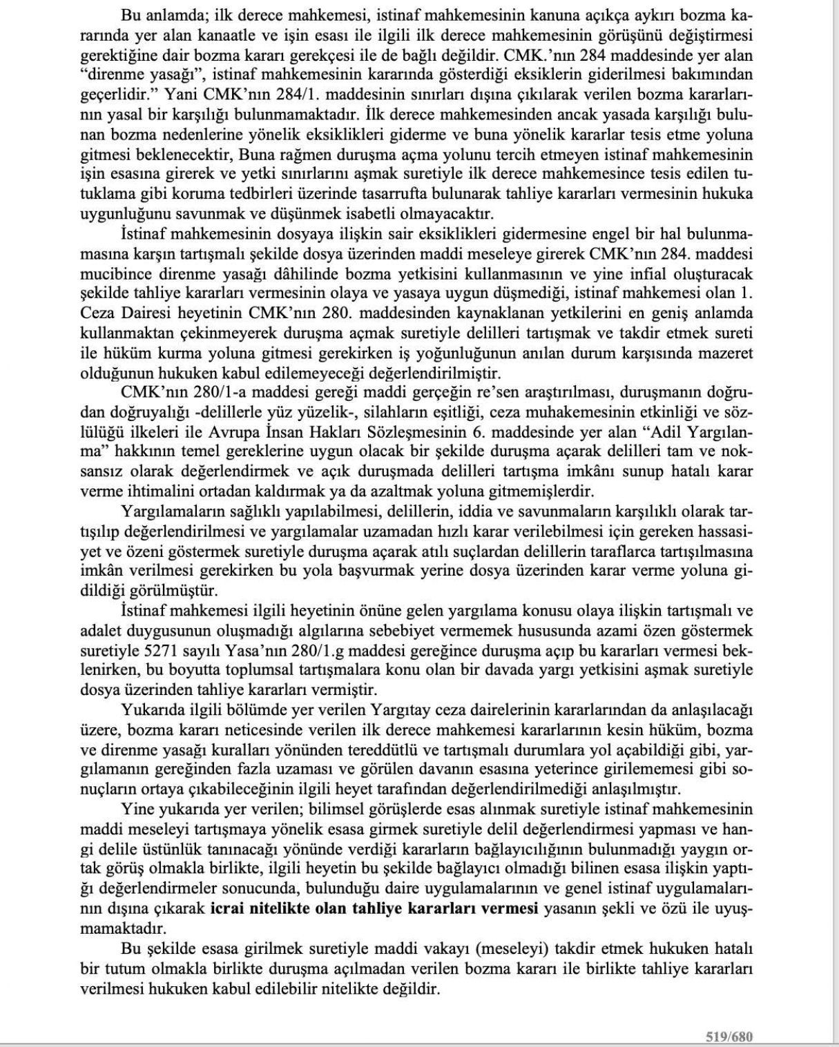 O rapor ortaya çıktı! Adnan Oktar ve örgütünü aklayan hakim ve savcılar bakın neler yapmış... - Sayfa 62
