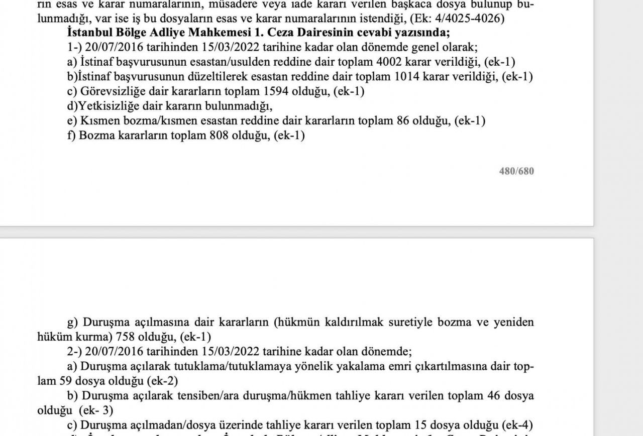 O rapor ortaya çıktı! Adnan Oktar ve örgütünü aklayan hakim ve savcılar bakın neler yapmış... - Sayfa 59
