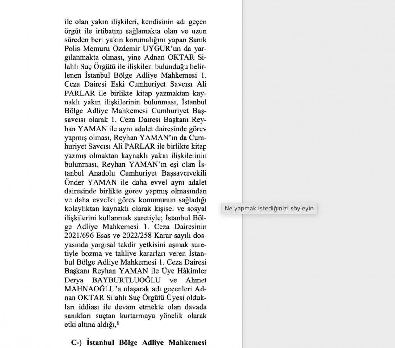 O rapor ortaya çıktı! Adnan Oktar ve örgütünü aklayan hakim ve savcılar bakın neler yapmış... - Sayfa 33