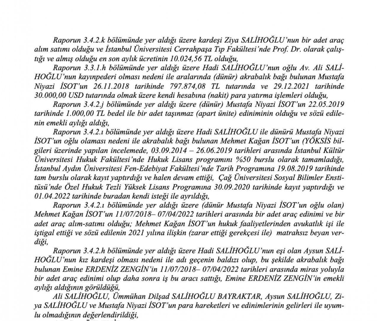 O rapor ortaya çıktı! Adnan Oktar ve örgütünü aklayan hakim ve savcılar bakın neler yapmış... - Sayfa 41