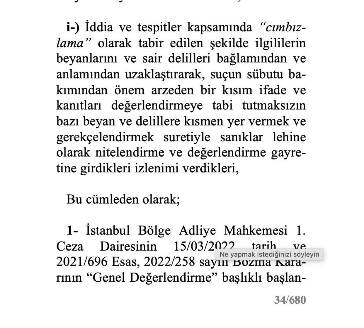 O rapor ortaya çıktı! Adnan Oktar ve örgütünü aklayan hakim ve savcılar bakın neler yapmış... - Sayfa 23