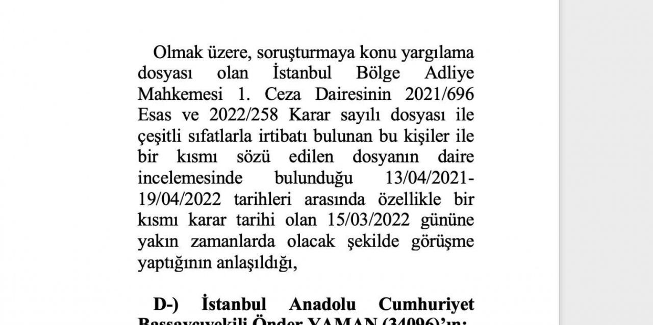 O rapor ortaya çıktı! Adnan Oktar ve örgütünü aklayan hakim ve savcılar bakın neler yapmış... - Sayfa 35