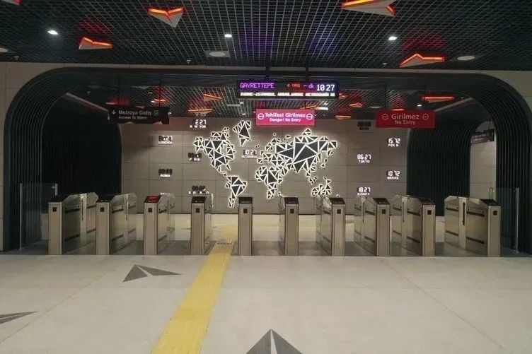 İstanbul'a yeni metro hattı! Gayrettepe-Kağıthane Metro Hattı bugün Cumhurbaşkanı Erdoğan'ın katılımıyla açılıyor - Sayfa 5