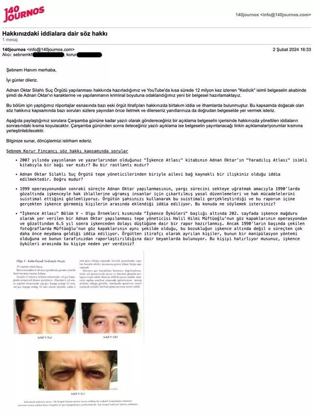 Adnan Oktar Örgütü'nü yargıda aklamaya yönelik faaliyetlerin içinden Şebnem Korur Fincancı çıktı! 140journos belgeselinde sahte işkence raporu skandalı! - Sayfa 11