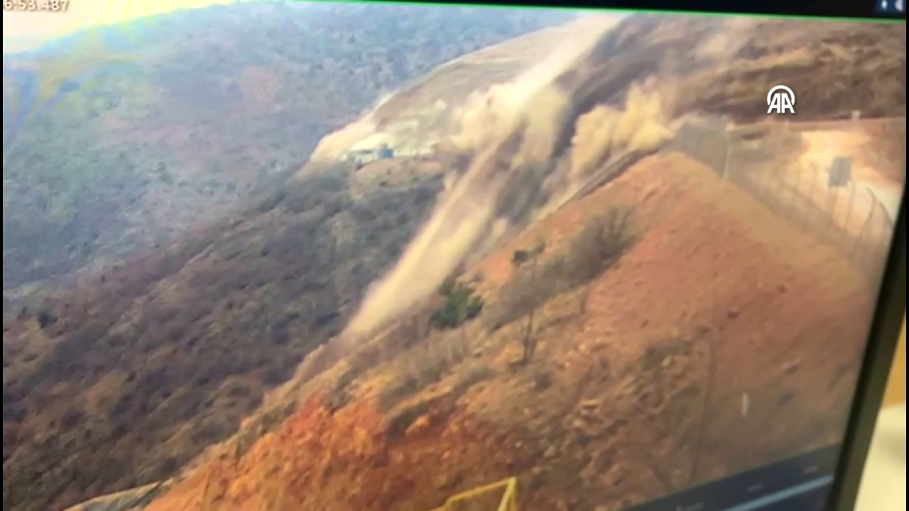 Facia alanından yeni görüntü! İşte Erzincan İliç'teki altın madeninin bulunduğu bölgede toprak kayması anı! - Sayfa 9