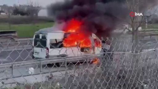 TEM'de korku dolu anlar! Aniden başladı! Yol ortasında cayır cayır yandı! - Sayfa 7