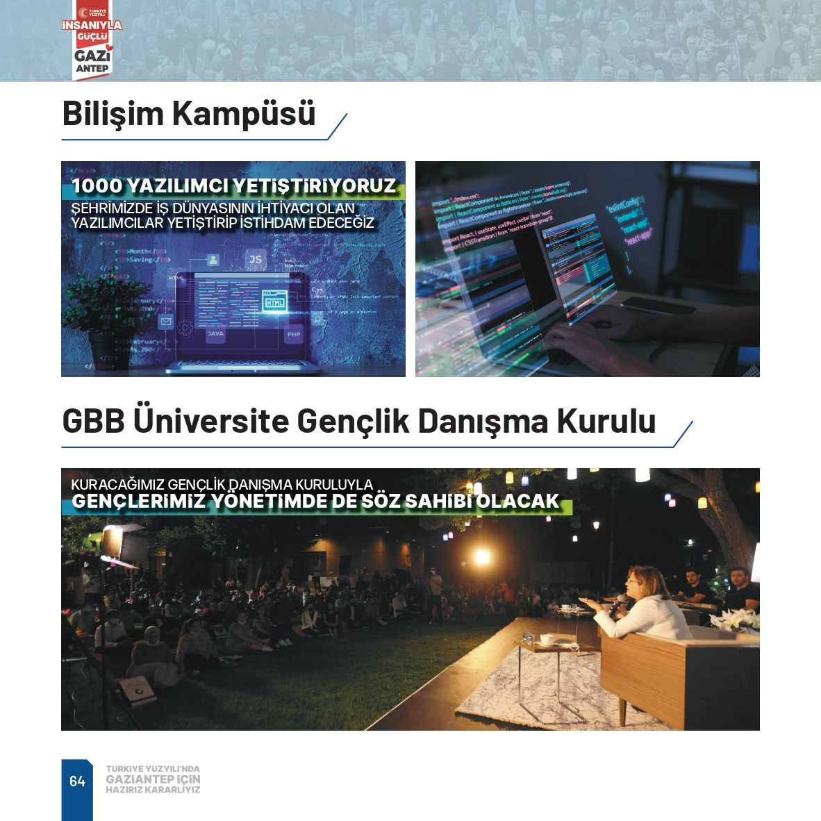 Fatma Şahin, Gaziantep'e çağ atlatacak yeni projelerle geliyor - Sayfa 32