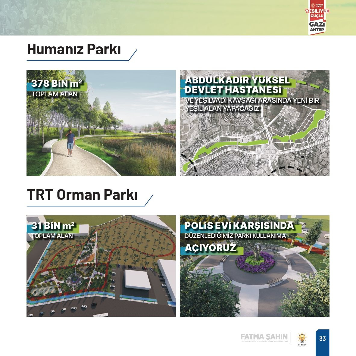 Fatma Şahin, Gaziantep'e çağ atlatacak yeni projelerle geliyor - Sayfa 21