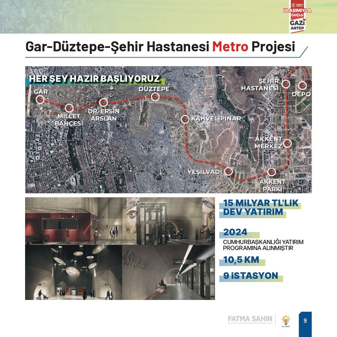 Fatma Şahin, Gaziantep'e çağ atlatacak yeni projelerle geliyor - Sayfa 10